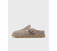 Clarks Solsbury Mule, Sandali a Ciabatta Uomo, Grey Suede, 44 EU