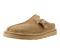 Clarks Solsbury Mule, Sandali a Ciabatta Uomo, Dark Sand Suede, 46 EU