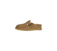 Clarks Solsbury Mule Mens Dark Sand Suede, 9.5