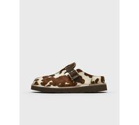 Mules in pelle scamosciata Solsbury Mule, motivo mucca Marrone 36
