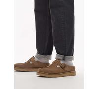 Clarks Solsbury Mule, Sandali a Ciabatta Uomo, Cola Suede, 44.5 EU