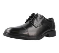 Clarks Steadwell cap Mens Black Leather, 7.5