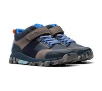 Clarks Steggy2 Glow K, Stivali alla Moda Bambini e Ragazzi, Navy Combi, 28
