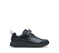 Clarks SteggyStride K, Scarpe da Ginnastica Bambini e ragazzi, Nero (Black Leather), 29.5 EU