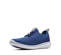 Clarks Step Urban Low, Scarpe da Ginnastica Uomo, Blu (Tessuti Navy), 39.5 EU