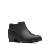 Clarks Stivaletti Charlten Grace Donna, Pelle nera oliata, 37 EU