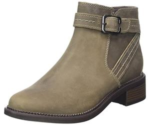 Clarks Stivaletti Maye Donna, Grigio talpa scuro Lea, 35.5 EU