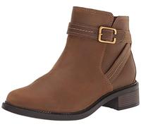 Clarks Stivaletti Maye Strap da Donna, Pelle Marroncino Scuro, 38 EU
