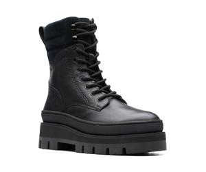 Clarks - Stivaletti stringati alla caviglia - - Shoes - Donna - Nero - 36 EU