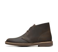 Clarks Bushacre 2, Scarpe Chukka Uomo, Marrone Scuro, 44 EU Larga