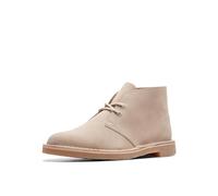 Clarks Stivali Chukka Bushacre 3 Uomo, Sand Interest Camoscio, 42 EU