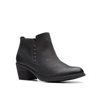 Clarks Neva Lo, Scarpe Chukka Donna, Pelle Nera, 38 EU