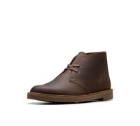 Clarks Stivali Shepton Chukka Uomo, Marrone Scuro Lea, 44 EU