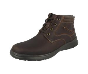 Clarks Stringate Casual da Uomo Stivali Caviglia Cotrell Rise