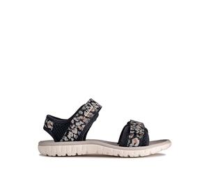 Clarks Surfing Tide KSling Back Sandali Bambino, F Larghezza Navy Combi, 9 UK Child