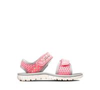 Clarks Surfing Tide T, Sandali a Punta Chiusa, Bambine e ragazze, Rosa Pink Combi, 22.5 EU