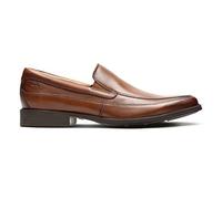 Clarks Tilden Free, Mocassini Uomo, Marrone Dark Tan Leather, 39.5 EU Larga