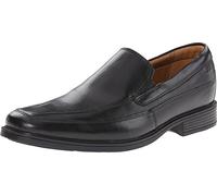 Clarks Tilden Free, Mocassini Uomo, Nero Black Leather 003, 41 EU