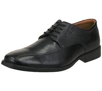Clarks Tilden Walk Oxford Uomo, Cuoio Nero, 48 EU