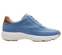 Clarks Tivoli Grace, Scarpe da Ginnastica Donna, Nabuk Blu, 39.5 EU