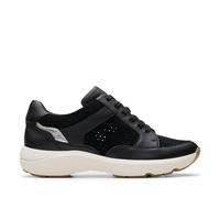 Clarks Tivoli Walk, Scarpe da Ginnastica Donna, Black Combi, 41.5 EU