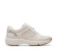 Clarks Tivoli Walk - Scarpe da Ginnastica da Donna, off White Combi,