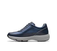 Clarks Tivoli Zip, Scarpe da Ginnastica Donna, Navy Combi, 35.5 EU