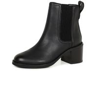 Clarks Top Chamberly, Stivali Chelsea Donna, Pelle Nera, 39 EU