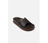 Clarks Torford Cross, Sandali a Ciabatta Uomo, Brown Leather, 42 EU