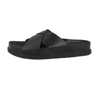 Clarks Torford Cross Slipper Uomo Hausschuhe Sandali Mules Neri in Pelle