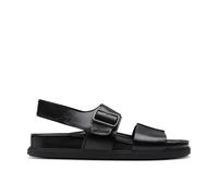 Clarks Torford Strap Mens Black Leather, 10.5