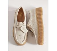 Scarpe in pelle ricamata, TORHILL BEE Beige 41