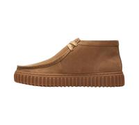 Clarks Torhill Hi Mens Dark Sand Suede, 10.5