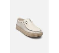 Clarks TORHILL Lo White Leather Bianco, 44 EU