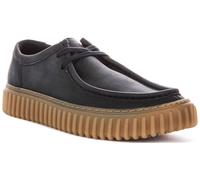 Clarks Torhill Lo Scarpe Casual In Pelle Con Lacci Uomo Blu Navy EU 41-46