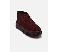 Scarpe in pelle scamosciata TORHILL MOSS Rosso 38