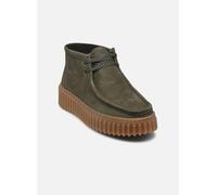 Scarpe in pelle scamosciata TORHILL MOSS Verde 37