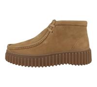 Clarks Torhill Moss Womens Light Tan Nubuck, 5.5