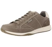 Clarks Townview Lace, Uomo, Nubuck Grigio, 43 EU