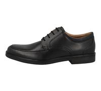 Clarks Un Aldric Park, Oxford Uomo, Nero Black Leather, 42 EU