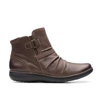 Clarks Un Loop Top, Chelsea Boot Donna, Dark Brown, 39 EU