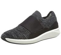 Clarks Un Rio, Mocassino da Donna, Nero (Black Knit), 42 EU