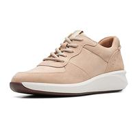 Clarks Un Rio Sprint, Scarpe da Ginnastica da Donna, Beige (Light Sand Comb), 42 EU