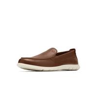 Clarks Uomo Flexway Step, Pelle nera, 10 Wide
