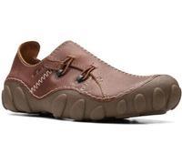 Clarks Uomo Momo Spirit - Marroncino Lea Slip-On Mocassino Forte Suola UK 8/US 9