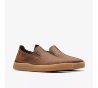 Clarks Uomo Oakpark Passo - Cera D'Api Lea - Slip On UK 7,8, 9,10, 11,12 G