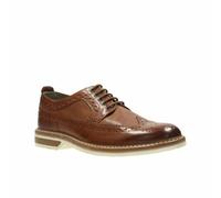 Clarks Uomo Pitney Limitate Marroncino Robuste Lea Smart&trendy UK 9/US 10 G