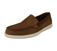 Clarks Uomo Relaxed Stile Mocassino Scarpe - Bratton Mocassini