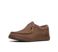 Clarks Uomo Scarpe Basse in Pelle Scamosciata Relaxlite, Cola, 43 EU