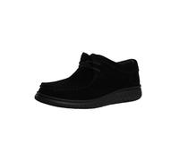 Clarks Uomo Scarpe basse in pelle scamosciata RelaxLite, Nero